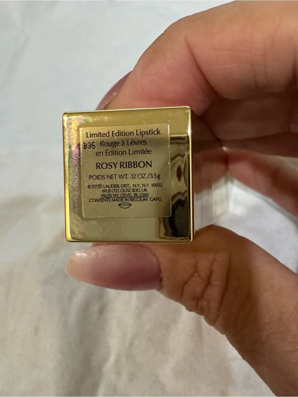Estee Lauder Lipstick Rosy Ribbon-New